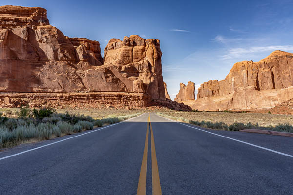 Road in Arches National Park