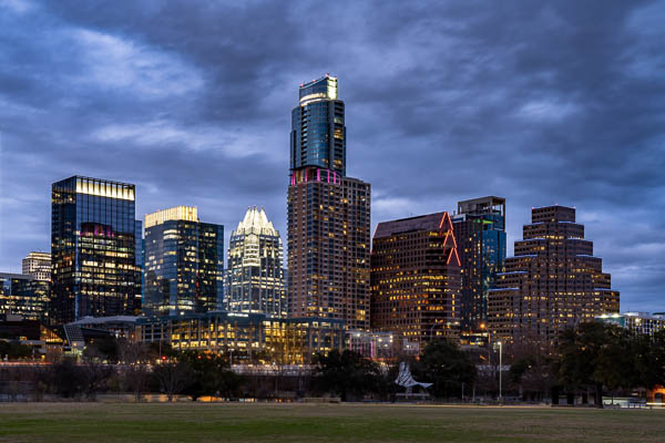Austin Cityscape from Butler Metro
