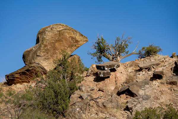 Rock Formation in Palo Duro