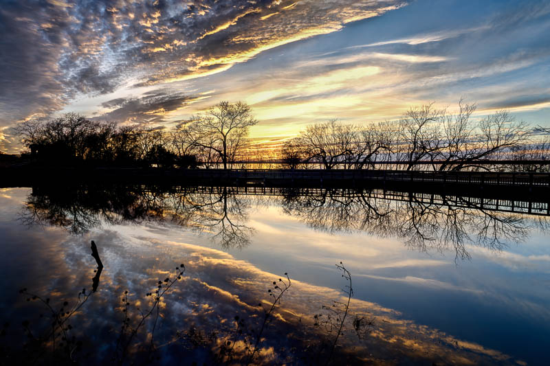 Evening Reflections at Joe Pool Lake