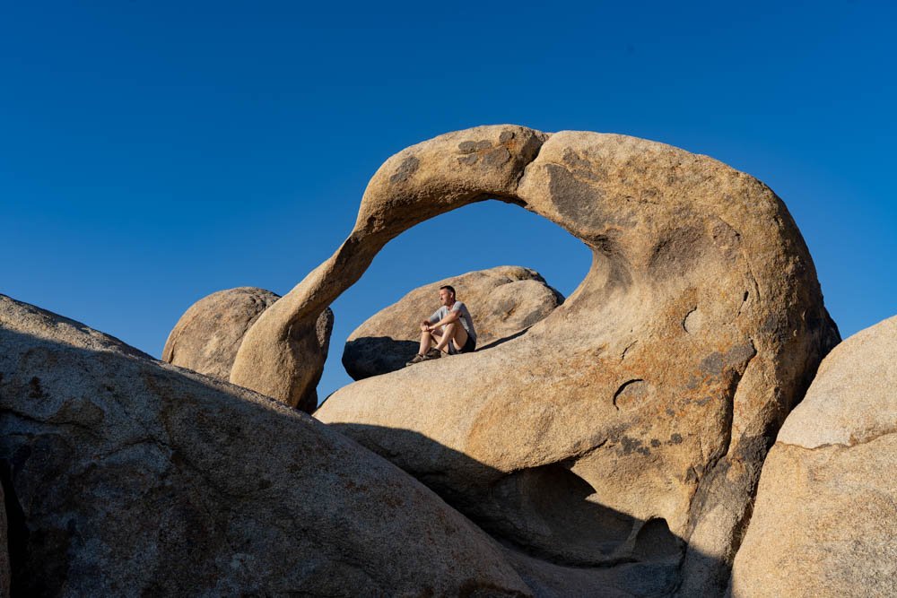 About Texas Wall Art - Tim at Mobius Arch in Lone Pine, CA 2024 About Texas Wall Art - Tim at Mobius Arch in Lone Pine, CA 2024